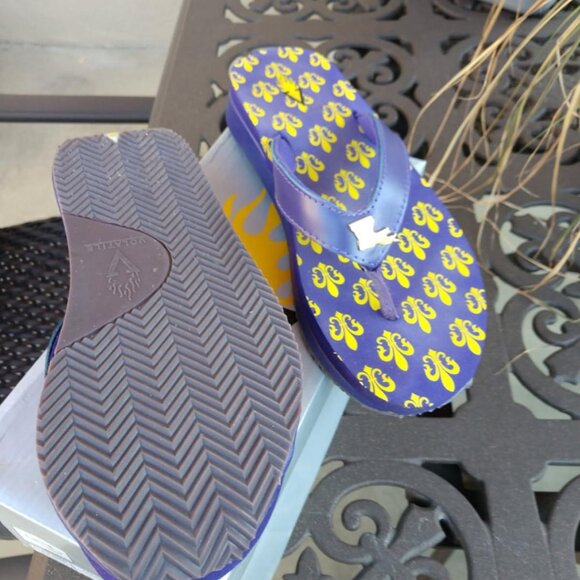 LSU Volatile Flip Flops - Picture 2 of 3